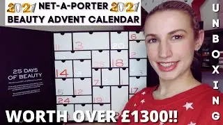 NET A PORTER 2021 ADVENT CALENDAR UNBOXING