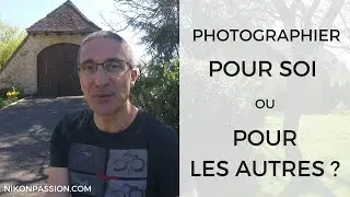 Comment monter un projet photo personnel et une question pour vous !