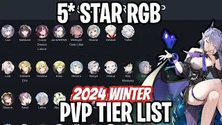 RGB 5* STAR PVP TIER LIST! - 2024 Winter [Epic Seven]