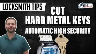 Locksmith Tip |  A Better way to Cut Hard Metal Keys