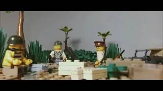 Lego WW2 Pacific War Test Stop Motion