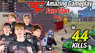 Faze TonyK Gameplay⚡️Faze Clan 44 Kills Amazing Gameplay ⚙️ Pubgm Thailand ⚡️Pubgm Indonesia ⚡️