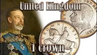 The first-ever British commemorative Crown