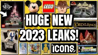 LEGO 2023 LEAKS! (18+ Sets, Marvel, Jurassic World & MORE!)
