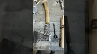 насадка топоров на эпоксидку.