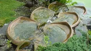 Ebb & Flow Ltd - Large Emerson Flowform cascade in household sewage system UK