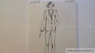 Myfashionschool - эскизы одежды для начинающих #8 с наступающим Новым 2017 годом:)