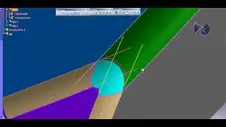 Class A Surface Corner - Alternate Method: Catia V5 | Catia V6