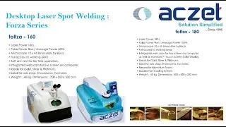 Desktop Laser Spot Welding - Model - Forza 160J