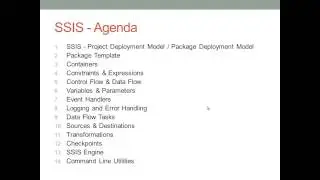 BI Training - Agenda