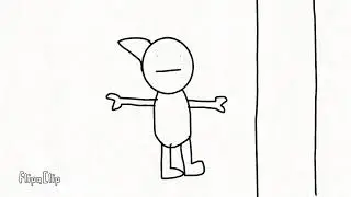 Shark puppet does the room challenge animation