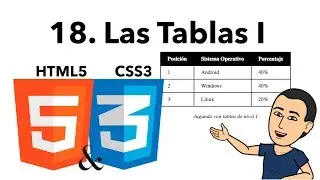 👨🏻‍💻 Curso Básico de HTML y CSS 18 -Las Tablas I-