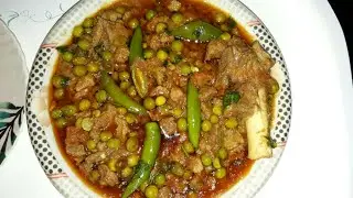 Keema matar(mutton)