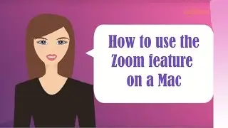 Yosemite Tips and Tricks! - How to Zoom In and Out on Mac - Macbook Pro / Air - OS X