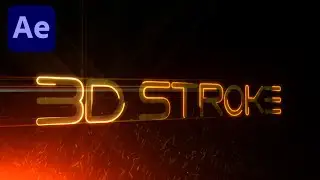 3D Stroke Plugin Animation In After Effects Tutorial
