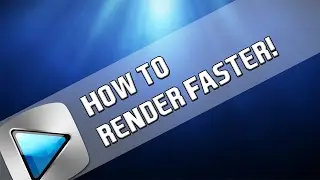Sony Vegas Pro 13: Faster Rendering #JustMaxVoid 11
