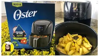 TRYING AN AIR FRYER FOR THE FIRST TIME (OSTER 4lt) | ECUADORIAN CORVINA WITH FRENCH FRIES 🐟🍟🍟