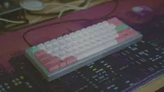 Salvation Keyboard + Durock POM Linears Typing Sounds