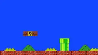 Mario Walk Blue Screen HD