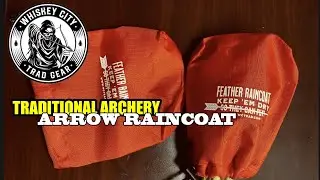 Protect your feathers in the rain with the Whiskey City Traditional Archery Rain Coat