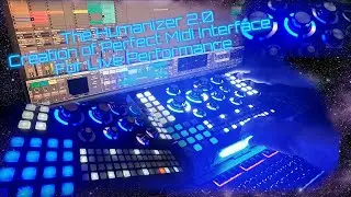 HUMANIZER 2.0 Live Performance: Synesthetic Light Symphony with MIDI Magic! 