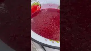 Малинадан варенье.Суыққа тұмауға пайдалы варенье.Заморозка на зиму.