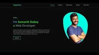 How to Create a Portfolio Website Using Html and CSS Only || Html || CSS || @Coding__Track