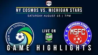 Highlights | Cosmos split points with Michigan Stars FC