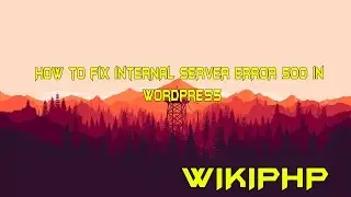 How to fix internal server error  500 in the wordpress [ Tamil ]
