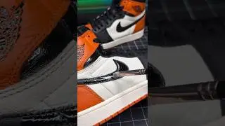 Conditioning these Shattered Backboard 1s - SaTiSFyInG ❤️🔥💪🏽