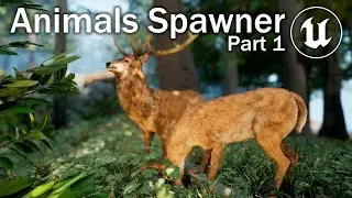 Unreal Engine 5 Tutorial - Animals Part 1: Animals Spawner
