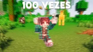 minecraft mas tudo é 100 vezes mais rápido