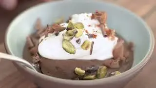 Avocado chocolate pudding