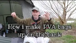 how to make a solid  pva bag on the bank