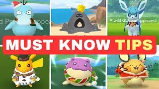 TIPS For HOLIDAY PART 1 In Pokémon GO