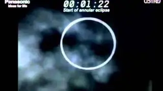 SOLAR ECLIPSE IN ASIAN - EE.UU. [MAY 20, 2012]