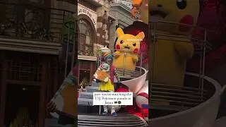 POV: You Went to Pokemon USJ Parade in JAPAN 🇯🇵😳 #shorts