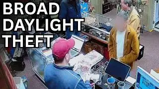 Comics Stolen Right In Front of Me