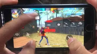 IPHONE 8 PLUS ⚡️ HANDCAM 🎮 FREE FIRE | HIGHLIGHTS 1-4 🥶😱😱 15/08/2024