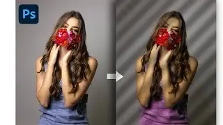 How To Create An Amazing Shadow Effect in just 1 Minute in Photoshop CC.Photoshop Tutorial!