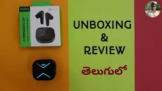 MIVI Commando Q9 Unboxing and Review l Gaming TWS buds l #telugutechwithrajkumar  #mivi