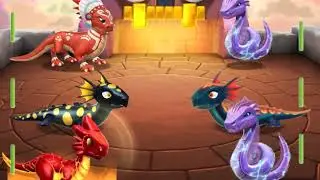 Продолжаю играть в Легенды Дракономании Вывел новых драконов и повысил уровень!