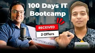 Received 2 Offers after 100 Days IT Corporate Bootcamp | Which Role is Good for Career Growth ?