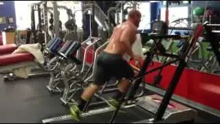 HITrainer Treadmill 40 yard dash
