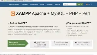 Instalar XAMPP en Windows
