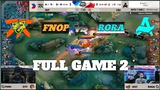 Aurora vs Fnatic Onic Philippines Game 2 | Week 3 - MPL PH s14 | MLBB