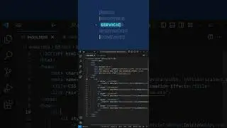 CSS Creative Menu Hover Text Animation Effects | Amazing Animated Text using Html & CSS 