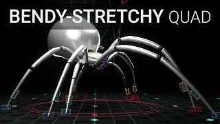 Bendy Stretch Quad Legs - Hive - Maya