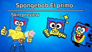 Brawl Stars | Spongebob El primo skin preview video