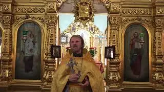 Неделя 9-я по Пятидесятнице, о хождении апостола Петра по водам. 29.07.2018 г.